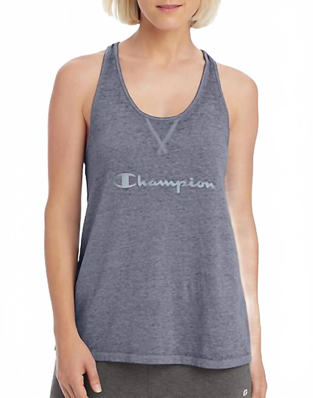NEW CHAMPION authentic wash tank top in imperial indigoblue